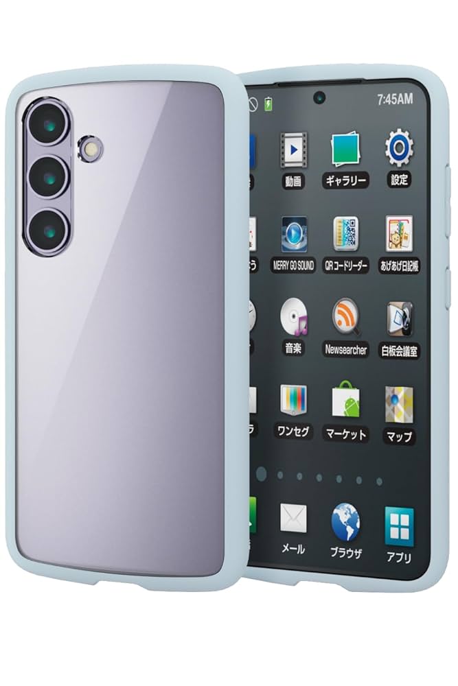 Galaxy S24 SC-51E ケース　フィルム付き Amazon.co.jp: 【液晶ガラスフィルム1枚付き】Pysea Galaxy S24